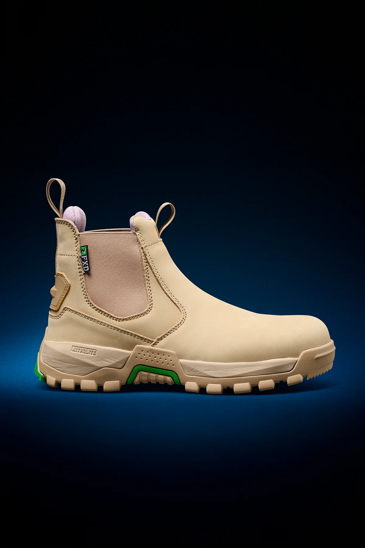 Tan Work Boots & Wheat Work Boots